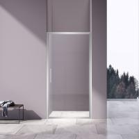 Душевая дверь распашная VDP-4SL900CL 900x1950 профиль хром стекло прозрачное VINCEA