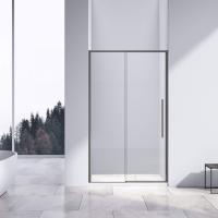 Душевая дверь Slim-N VDS-4SN130CLGM, 1300, вороненая сталь, стекло прозрачное, , шт