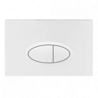 Клавиша смыва BB052BL, белая глянцевая  BelBagno