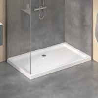 Душевой поддон прямоугольный керамический RGW CR (Глубина 35)   80*100*6 19170380-01 RGW