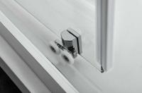 Душевой уголок, радиусный Alpha VSQ-3AL800CL 800x800x1900 цвет хром стекло прозрачное Vincea