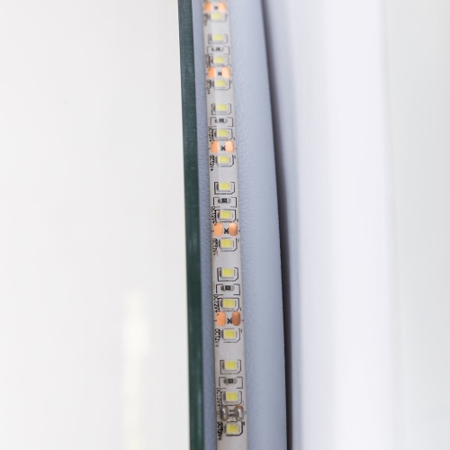 Зеркало с лазерной гравировкой, контурной подсветкой и сенсорным выключателем DUET 70x80x3  CZR-SPC-DUET-700-800-LED-TCH CEZARES